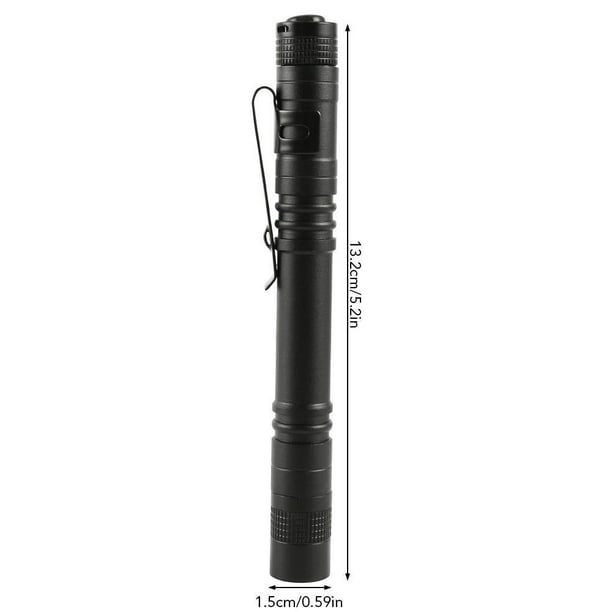 Portable R3 LED Flashlight Clip Mini Stylus Light Penlight Pocket Pen Torch Lamp